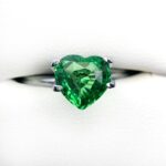 Vivid Green Natural Tsavorire 1.52 crt. for engagement rings, Jewelry, custom jewelry, loose gemstone