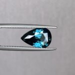 This 2.54 carat Teal Sapphire is well cut to bring out the best colour and luster, and has a perfect colour blend