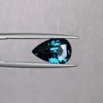 This 2.54 carat Teal Sapphire is well cut to bring out the best colour and luster, and has a perfect colour blend