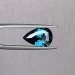 This 2.54 carat Teal Sapphire is well cut to bring out the best colour and luster, and has a perfect colour blend
