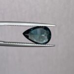 This 2.54 carat Teal Sapphire is well cut to bring out the best colour and luster, and has a perfect colour blend - NASHGEMS
