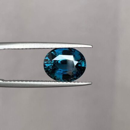 Teal sapphire, 3.09 crt Zakynthos, Greece sapphire, Teal Sapphire Ring Making Gemstone, ethically sourced