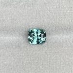 Radiant cut Greenish blue sapphire, lagoon green sapphire 1.66 crt. Clean Sapphire, Loose Stone