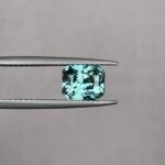Rare-cut teal sapphire 1.66-carat gemstone with vibrant teal hues - Nash Sapphire