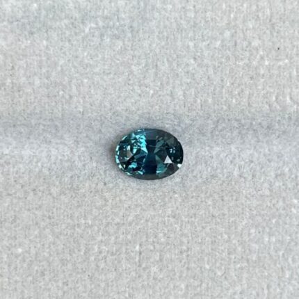 1.20 crt Heart Reef Natural teal sapphire. Green Sapphire/ Engagement Ring/ Mermaid sapphire