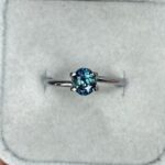 Teal sapphire stone, Northern lights of Lapland sapphire 1.12 crt. Engagement Rings, Green Sapphire, Wedding Rings