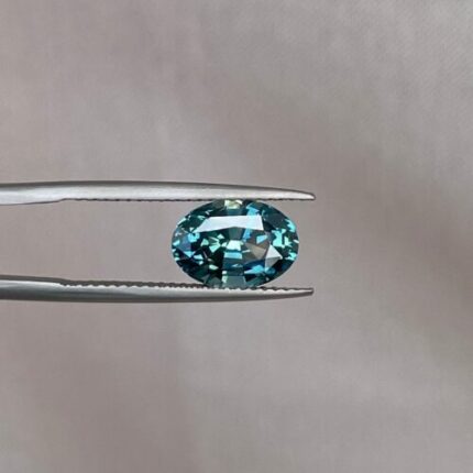 Teal Sapphire Ring Making Gemstone, Loose Teal Sapphire, cobalt milkweed teal sapphire Blue green teal sapphire 3.32 crt