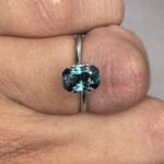 natural blue green sapphire 2.55 crt