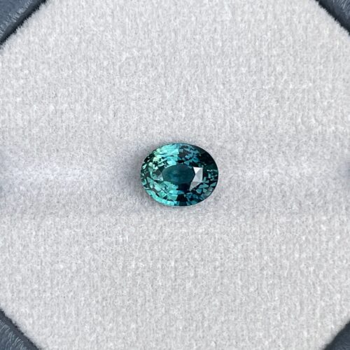 IMG_3295_84b8c3a1-29a3-46b2-b108-f70b9969667d Natural Deep Green Teal Sapphire 2.54 Carat – Rare Green Teal Gemstone