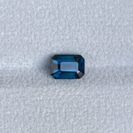 1.92 Cts Natural Teal Blue Sapphire Loose Gemstone Emerald Cut
