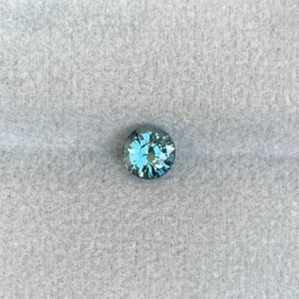 Teal sapphire stone, Saint Leo green teal sapphire 1.03crt. Earth Mined Sapphire.