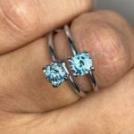 This 1.80 crt teal Sapphire pair has colour blend. Unmounted loose sapphire