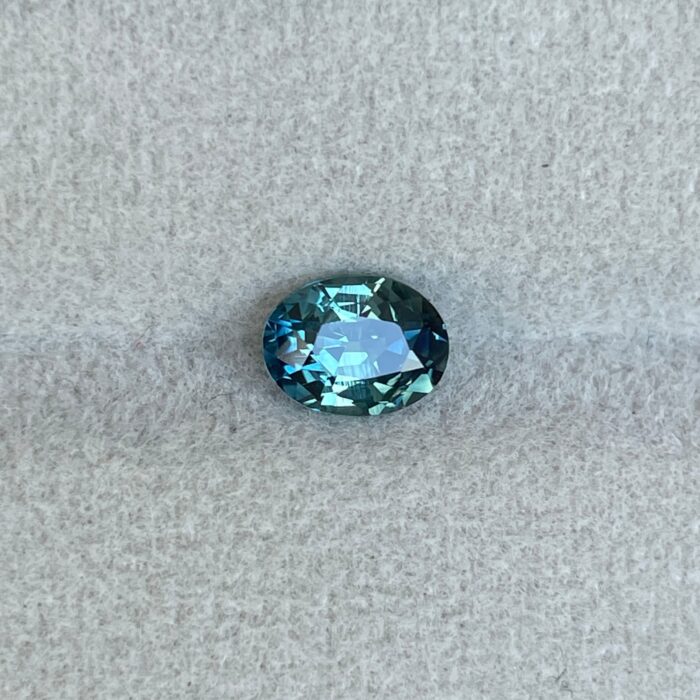 Alluring Teal Sapphire 1.18 Carat - Rare Blue Green Sapphire Gemstone