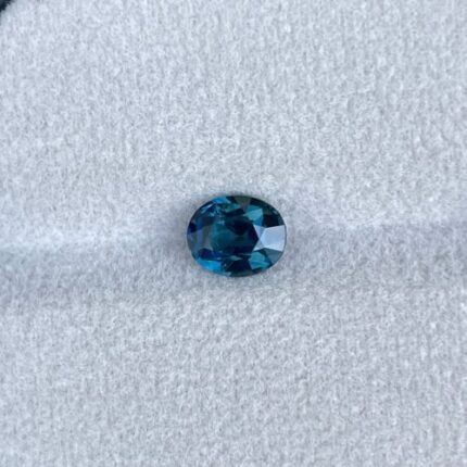 Natural heated Green Sapphire 1.32 Cts Oval Cut Loose Gemstone