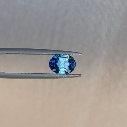 Captivating Teal sapphire Oval cut, 1.21 crt Porto, Natural teal sapphire. Engagement for Ring making