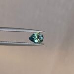 Pear Parti Sapphire 0.83 Carat – Natural & Untreated Parti-Colored Gemstone