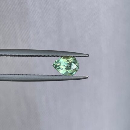 Natural Green Sapphire | Pear Cut | 5.90 x 4.60 mm | 0.77 Carat | Loose Sapphire | Unset Sapphire | Engagement Ring | Sapphire Ring - NASHGEMS