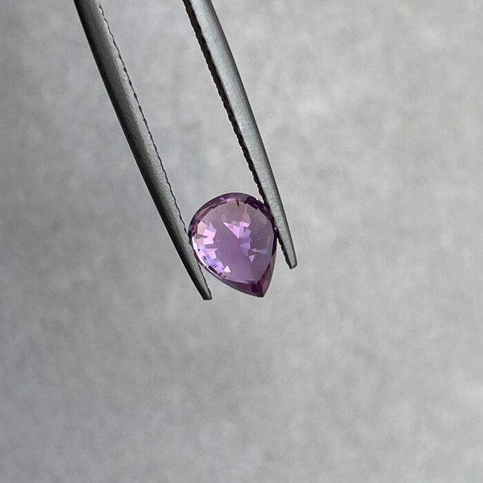 1.27 carat Purplish Pink Sapphire/ / Ceylon purplish pink Sapphire/ Natural purplish pink Sapphire/ Engagement Ring/ pink Sapphire - NASHGEMS
