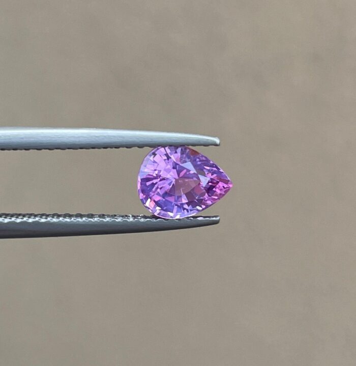 1.27 carat Purplish Pink Sapphire/ / Ceylon purplish pink Sapphire/ Natural purplish pink Sapphire/ Engagement Ring/ pink Sapphire - NASHGEMS