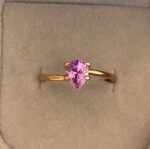 1.27 carat Purplish Pink Sapphire/ / Ceylon purplish pink Sapphire/ Natural purplish pink Sapphire/ Engagement Ring/ pink Sapphire