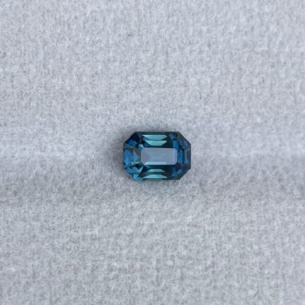 Vibrant teal jewel, 1.13 carat gemstone, premium quality from Nash Sapphire