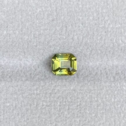 1.18 ct Oval Greenish Yellow Sapphire - NASHGEMS