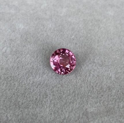 PINK SAPPHIRE, ROUND Pink Sapphire, Natural Sapphire, Modern Unique Cut 0.95 Carats Untreated Pink Sapphire for Women's Jewellery Making