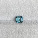 Natural Blue Green Sapphire Emerald Cut 5.10 x 5.60 Mm 1.08 crt. - NASHGEMS