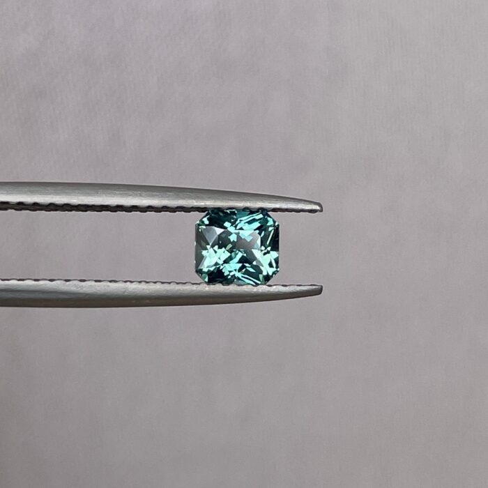Greenish Blue Sapphire Gemstone 0.79 Carat - Ceylon Sapphire at NashSapphire