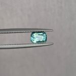This 1.00 crt Green Sapphire is well cut to bring out the best colour and lustre, and has a perfect colour blend.