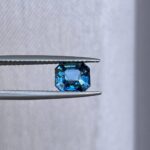 Teal Sapphire Emerald Cut 1.74 crt