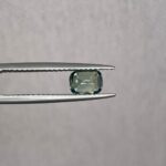 This 1.00 crt Green Sapphire is well cut to bring out the best colour and lustre, and has a perfect colour blend. - NASHGEMS