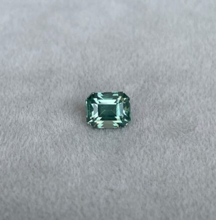 Natural Green 1.44 crt Sapphire heated - Genuine Colour Gem Sapphire -Engagement Ring Sapphire - Reclaimed Gem, Loose Gemstone for Jewellery