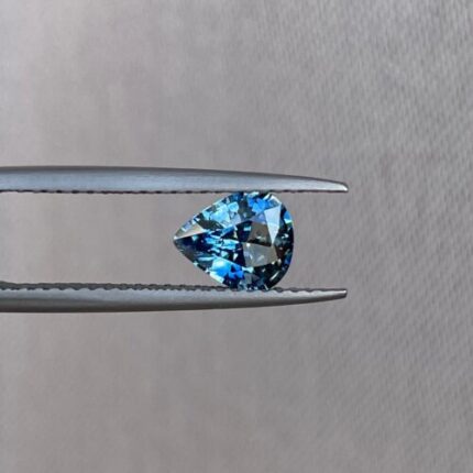 Teal Sapphire 1.04 Ct, Natural teal
