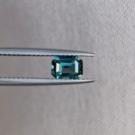 Teal Sapphire 1.02 Ct, Natural Teal Sapphire