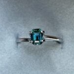 Teal Sapphire 1.02 Ct, Natural Teal Sapphire