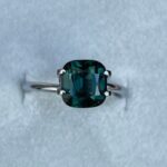 3.04 Green Natural Sapphire, Emerald Green Sapphire