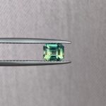 Parti Sapphire Emerald Cut Gem 1.16 Carat – Unique Multi-Color Natural Sapphire