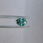Teal sapphire stone, Unmounted Eurasian Teal sapphire 1.40 crt. Stone for Engagement Ring