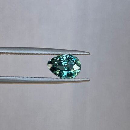 Teal sapphire stone, Unmounted Eurasian Teal sapphire 1.40 crt. Stone for Engagement Ring