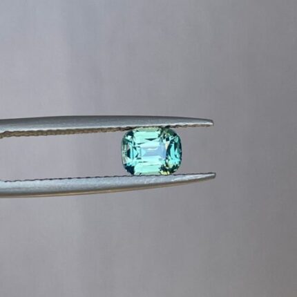 Teal sapphire stone, Unmounted Blue green teal sapphire 1.08 crt. Loose gemstone for ring making