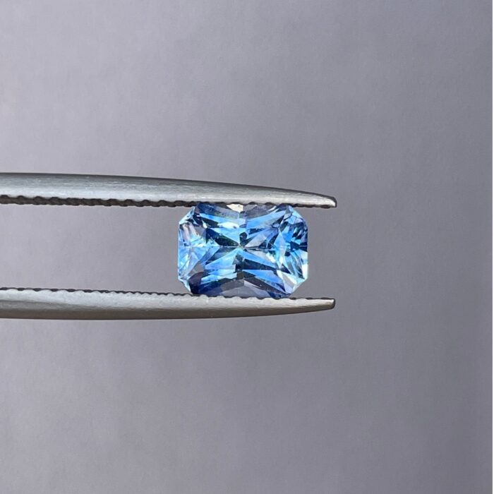 1.24 Carat Blue-Green Teal Gem Sapphire - Premium Quality Teal Sapphire